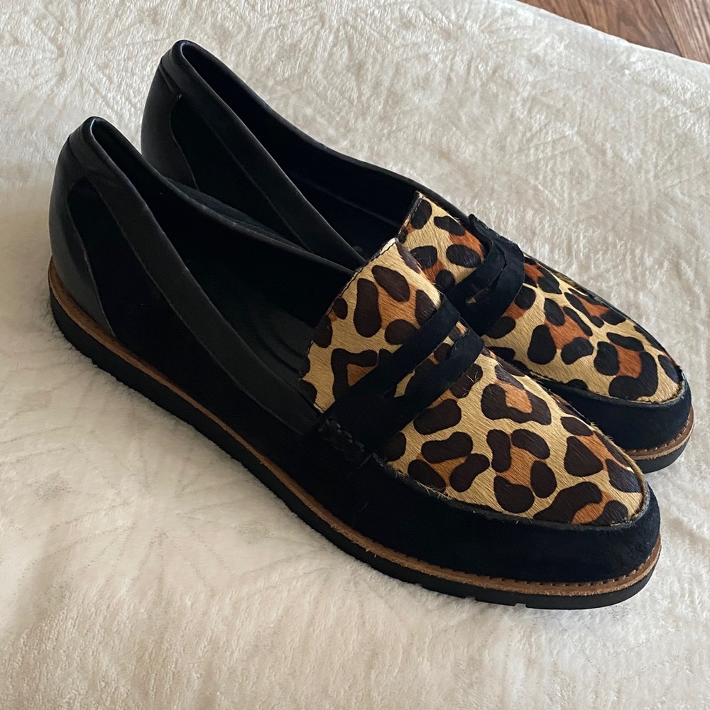 VANELI Leopard Print Women's Loafers